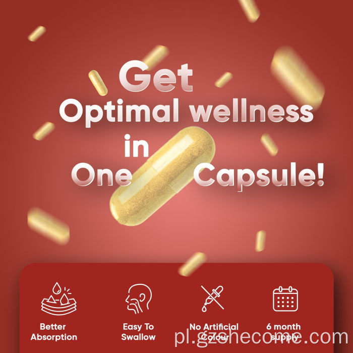 MSM Wspólny suplement zdrowia utrzymuje kapsułki chondroitinowe